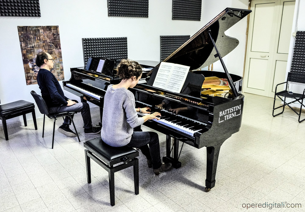 Lezioni di Pianoforte al Festival della Musica di Pereto (AQ) 2018